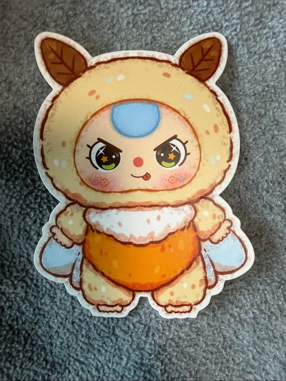 Baby Three - Plush Bee Keychain Doll - Collectible card included